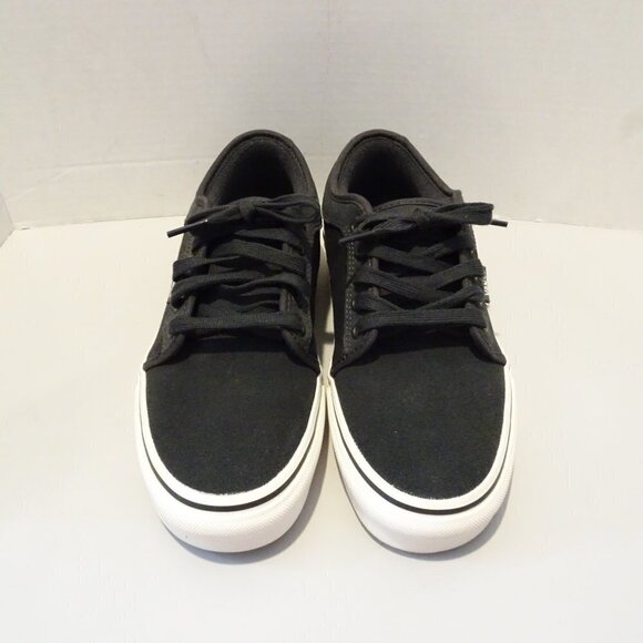Vans Men's Chukka Low Pro Raven Black Marshmallow Canvas Suede shoes Size 6.5 - Picture 2 of 8